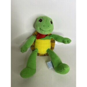 EDEN Vintage Franklin the Turtle Plush Stuffed Animal Toy Red Bandana
